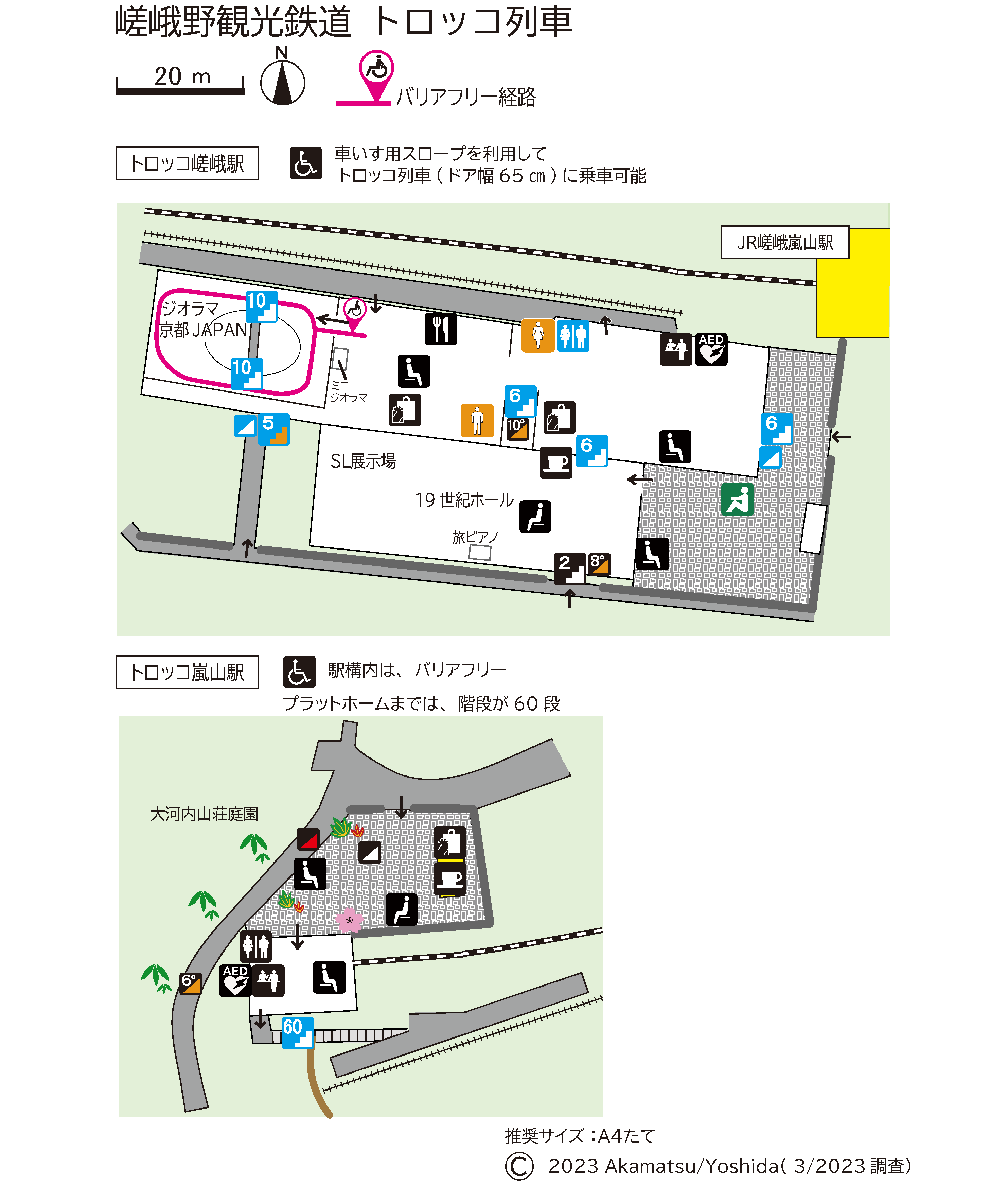 嵯峨野観光鉄道マップコース３ジオラマ館20240319.png