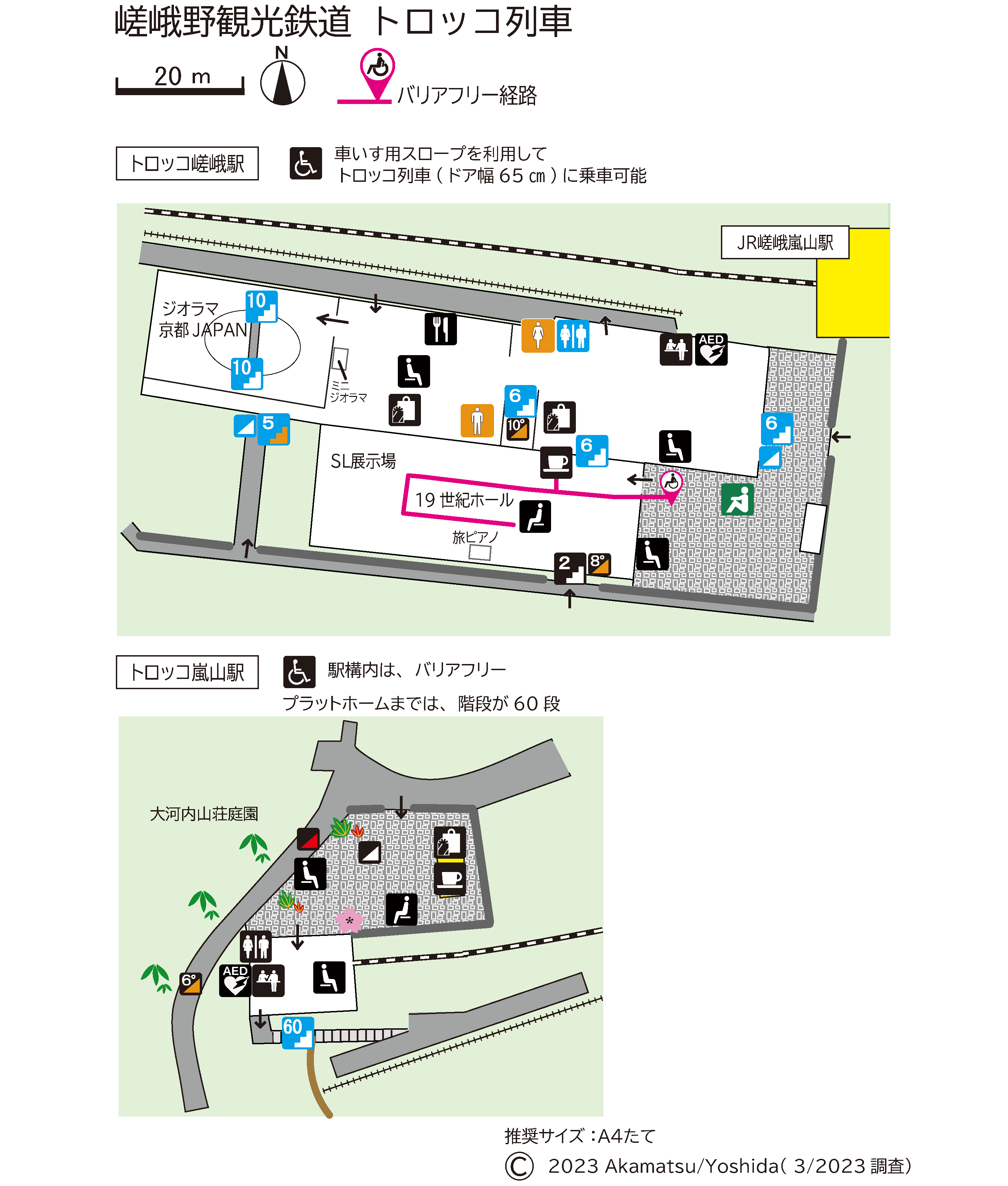 嵯峨野観光鉄道マップコース２.１９世紀ホール20240319.png
